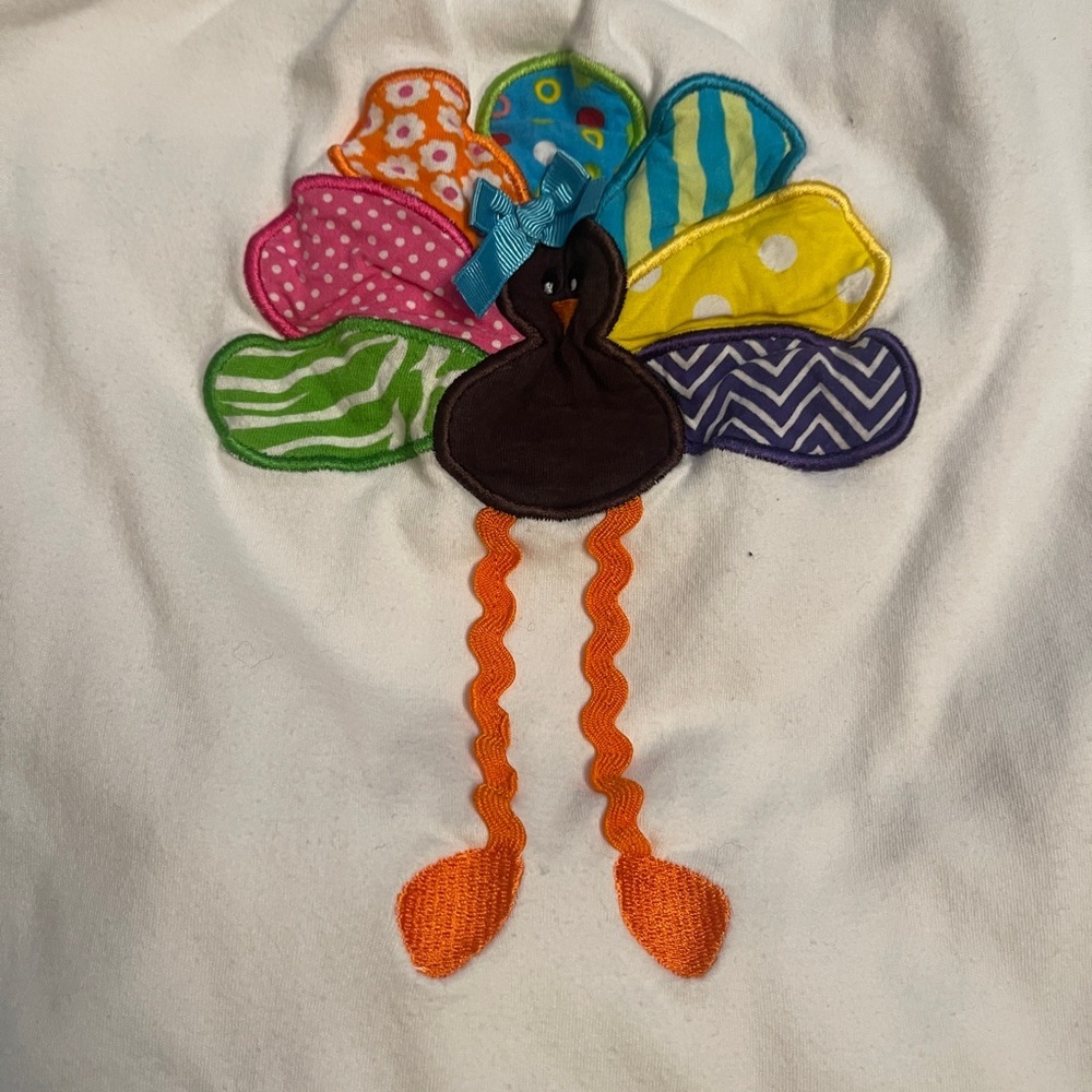 Cute turkey two-piece set size 4 - Picture 4 of 4